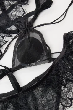 Body med bröstvårtsskydd Intrigung Beauty