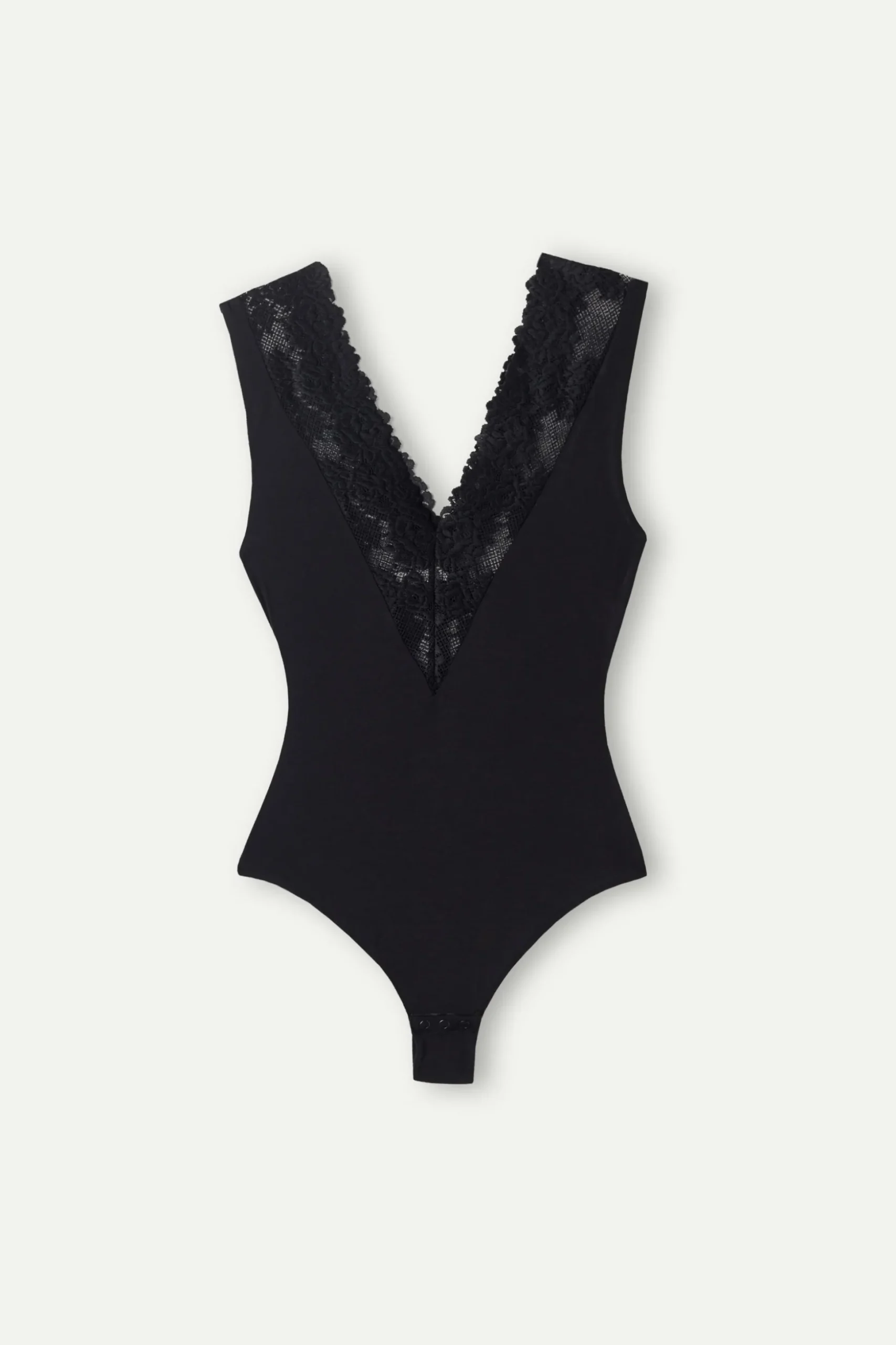 Body med V-ringning Pretty Flowers