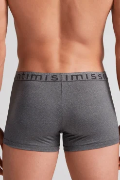 Boxershorts i mikrofiber med logotyp