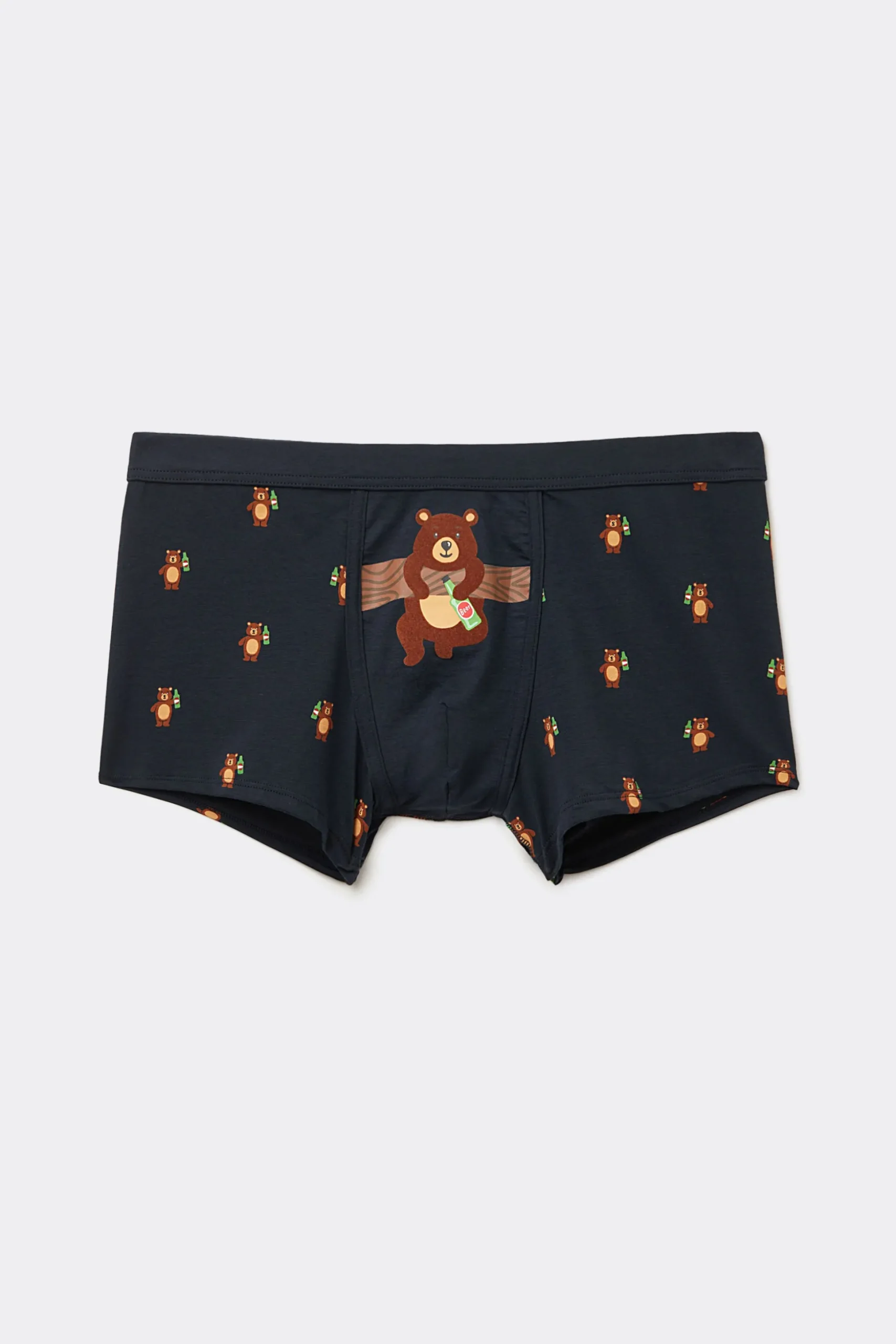 Boxershorts i Natural Fresh-bomull med björnar