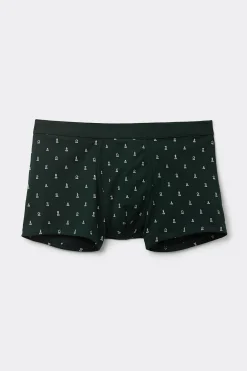 Boxershorts i Superior-bomull med schacktryck