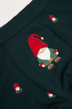 Boxershorts i Superior-bomull med tomtemönster