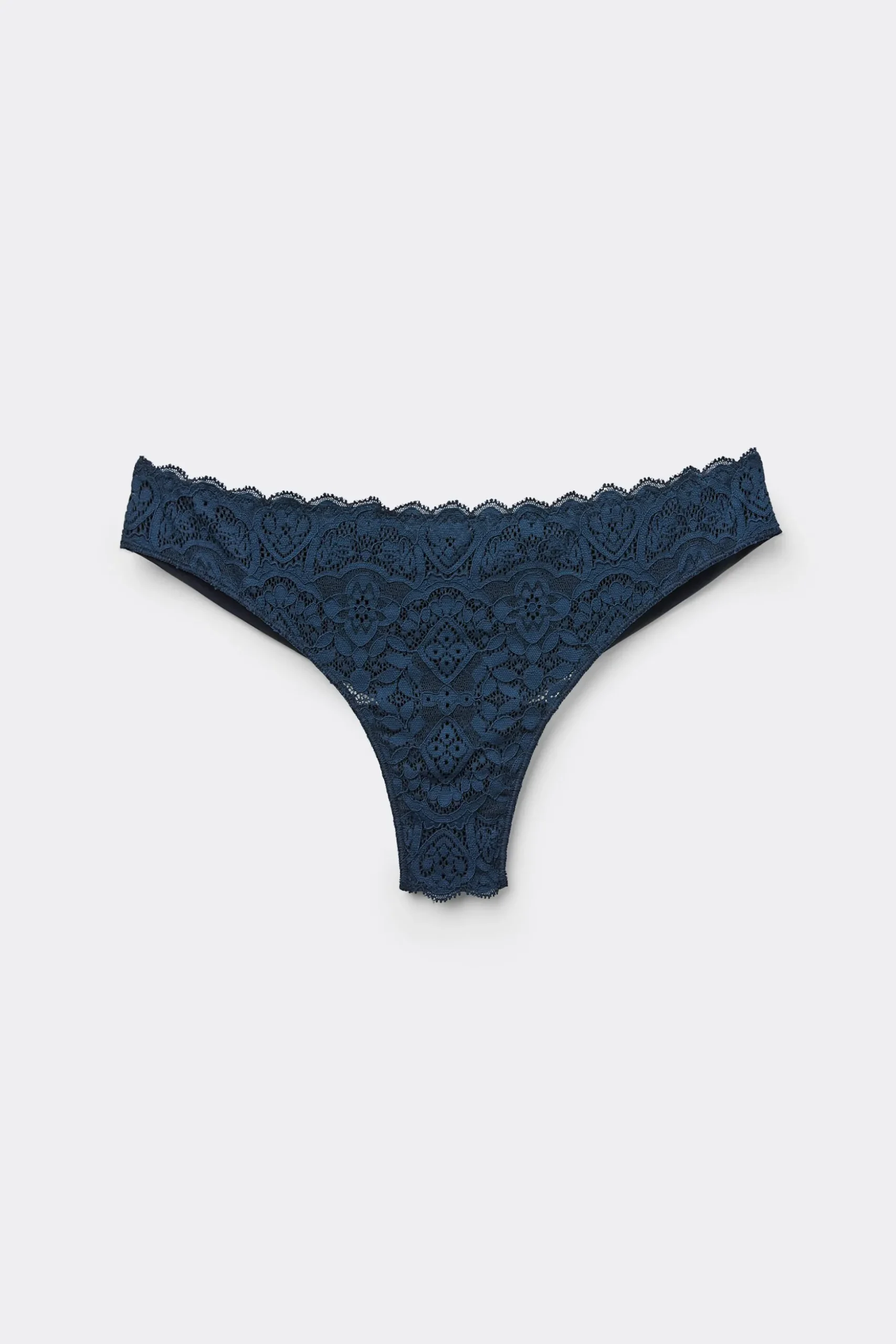 Brazilian trosor i spets och mikrofiber
