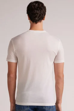 Kortärmad t-shirt i stretchig merinoull