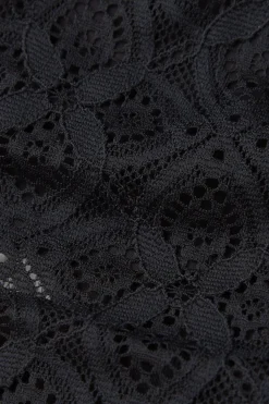 Lace and Microfibre Brazilian trosor