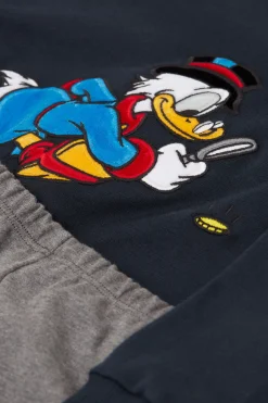 L&aring;ng pyjamas f&ouml;r barn i bomull med Joakim von Anka fr&aring;n &copy;Disney