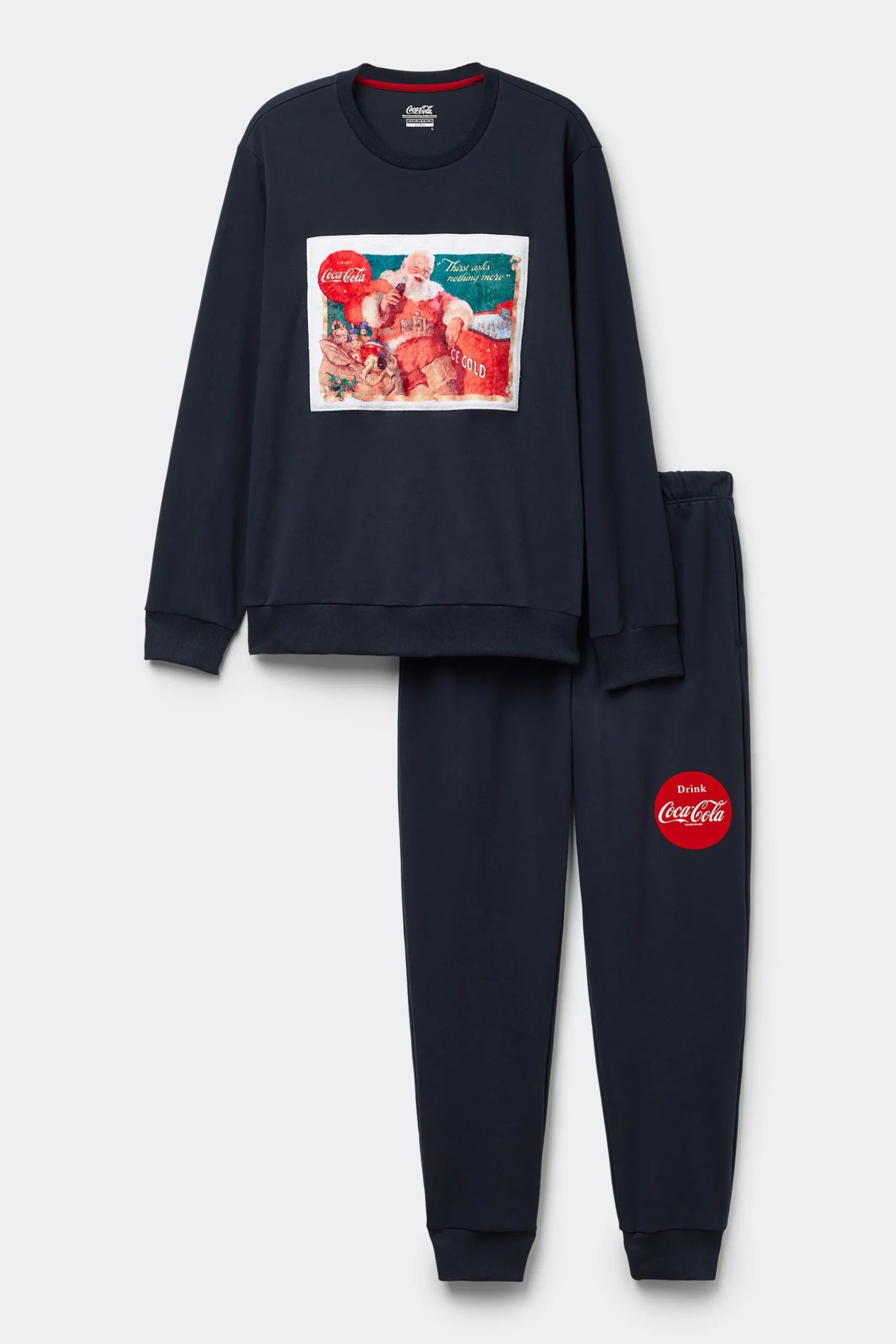 Lång pyjamas i bomull Coca-Cola® Vintage