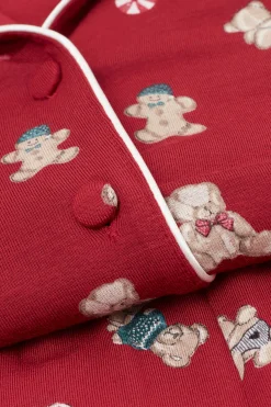 L&aring;ng pyjamas i modal Teddy Christmas