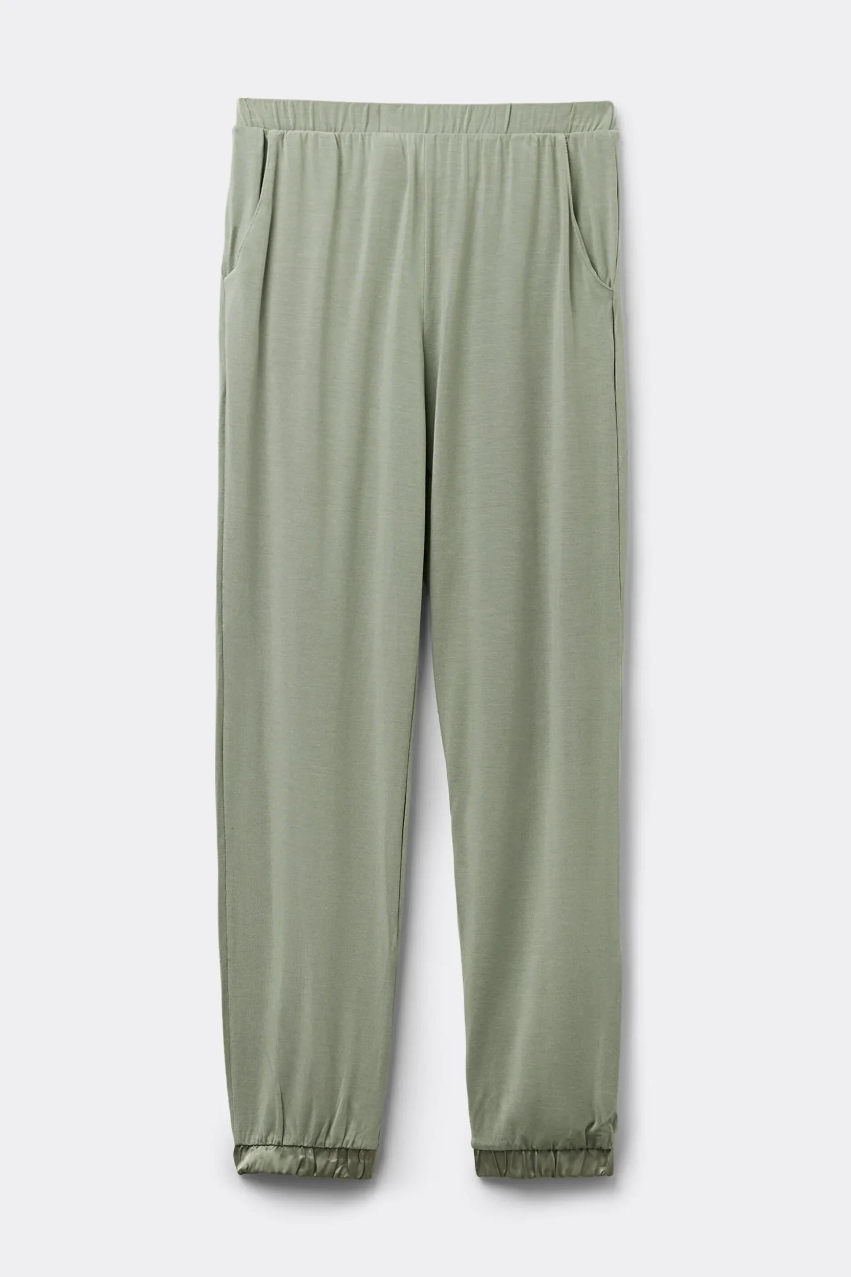 Långbyxor i modal Satin Details