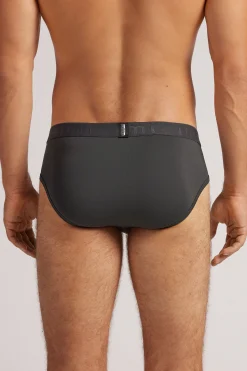 Microfiber Briefs med logotyp
