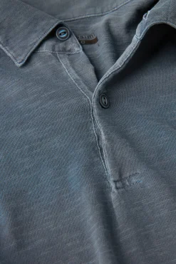 Pik&eacute;tr&ouml;ja med kort &auml;rm Washed Collection i bomull