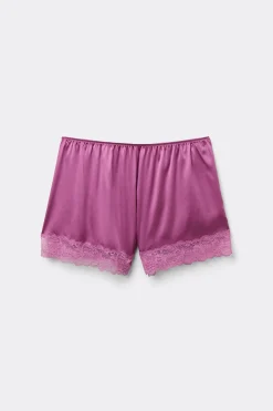Shorts i siden med spets