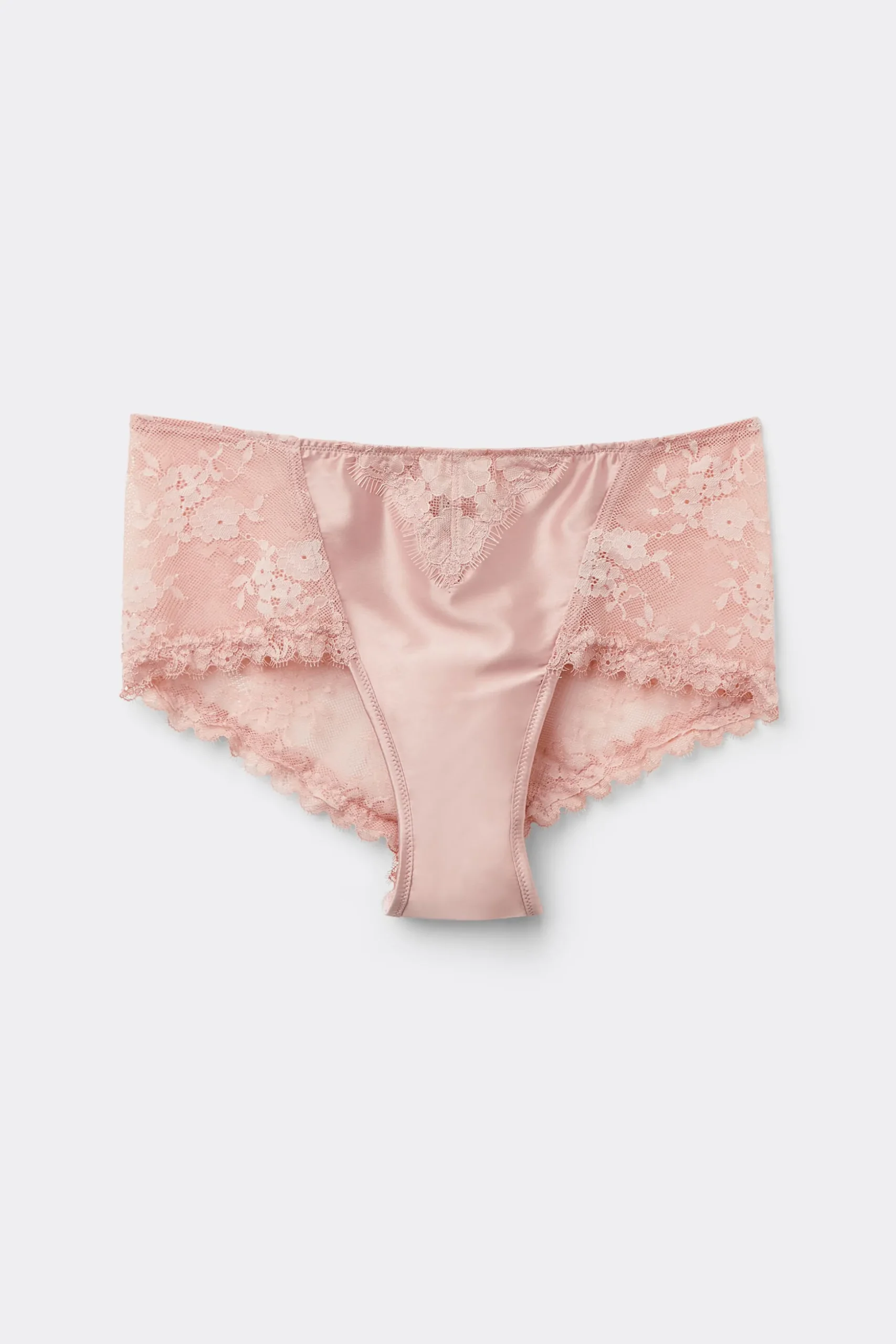 Trosor med hög midja Satin Meets Lace